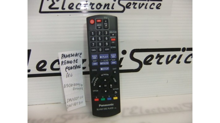 Panasonic IR6 remote control